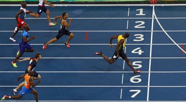 Usain Bolt yine aynı... Milli atlet sonuncu!