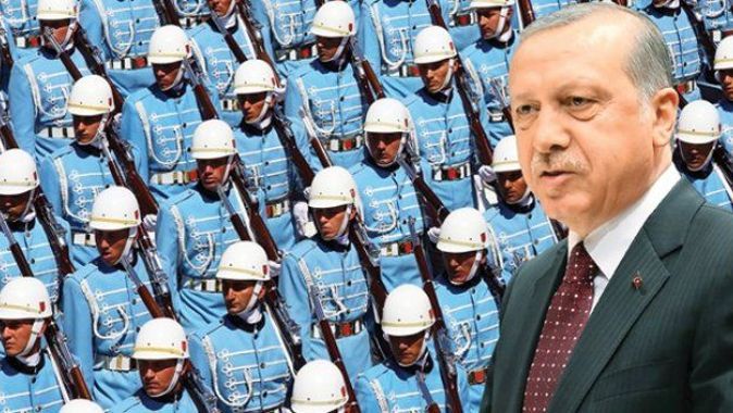 Cumhurbaşkanı Erdoğan&#039;ı karşılayacak 160 asker