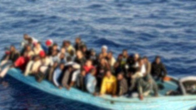 189 göçmen Ege Denizi&#039;nde yakalandı