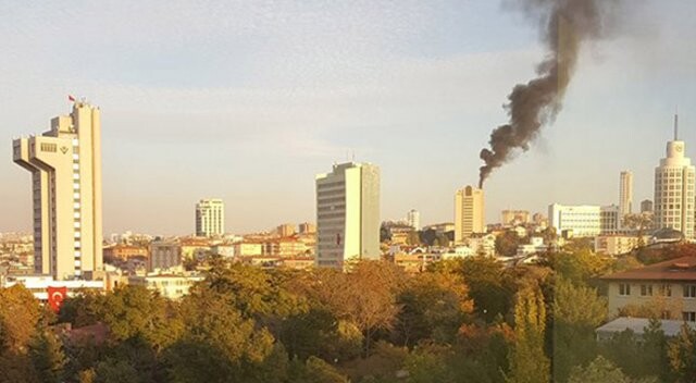 Ankara HiltonSA&#039;da yangın