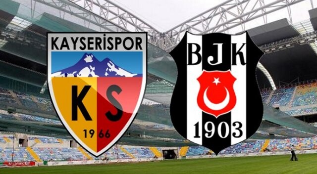 Beşiktaş, Kayserispor ile 41. randevuda