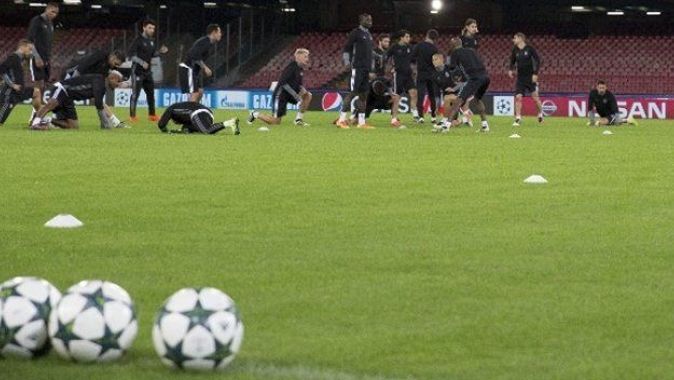Beşiktaş Napoli maçı hazırlıkları tamamlandı