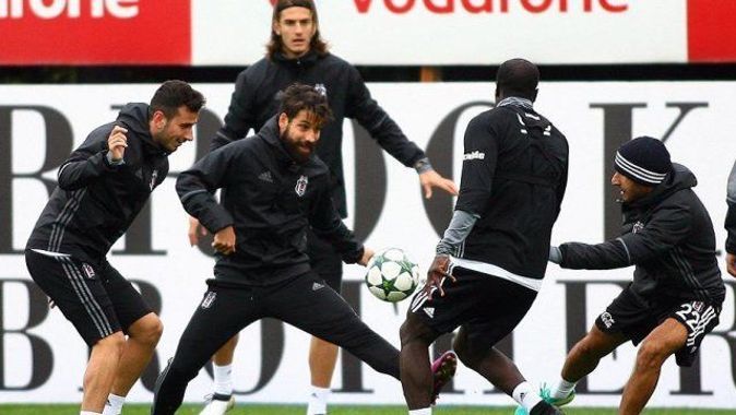 Beşiktaş zorlu Napoli maçı için hazırlıklara başladı