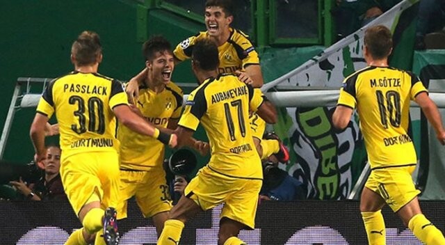 Borussia Dortmund deplasmanda Sporting Lizbon&#039;u 2-1 yendi