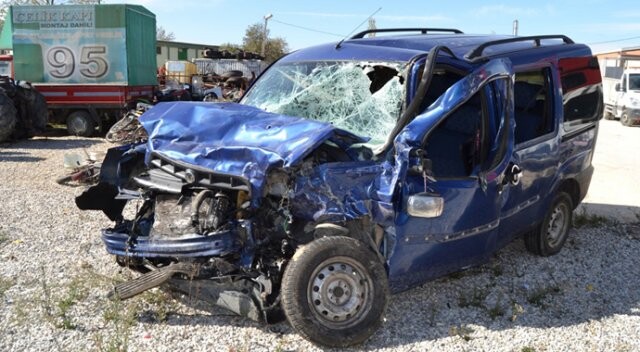 Bursa&#039;da trafik kazası: 1 ölü, 1 yaralı