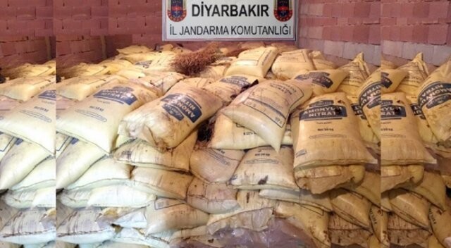 Diyarbakır’da faciadan dönüldü, tam 20 ton!