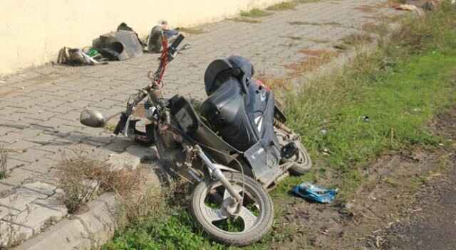 Dolmuş ile elektrikli bisiklet çarpıştı: 1 kişi hayatını kaybetti