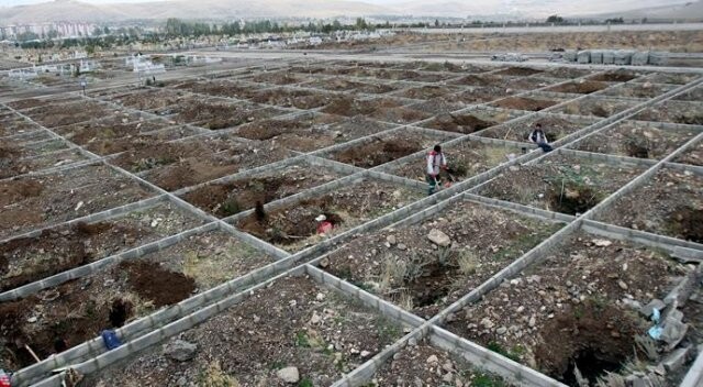 Erzurum&#039;da 1000 kişilik mezar yeri açıldı