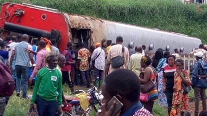 Kamerun&#039;da tren raydan çıktı: 53 ölü