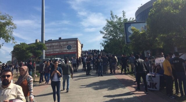 Kocaeli Üniversitesi&#039;nde 2 grup birbirine girdi, 3 kişi yaralandı