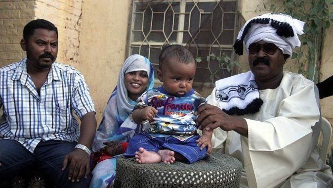 Sudanlı küçük &#039;Erdoğan&#039; çifte sevinç yaşattı