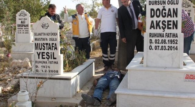 Uzman çavuş dedesinin mezarı başında intihar etti