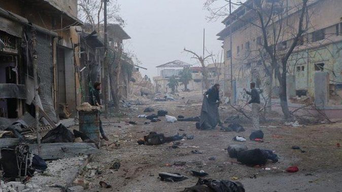 &#039;Halep&#039;te sokaklar kan kokuyor&#039;