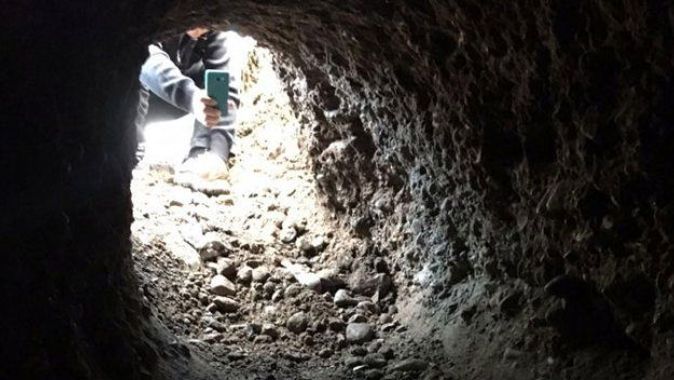 Diyarbakır&#039;da patlayıcı koymak için 4 metrelik tünel kazmışlar