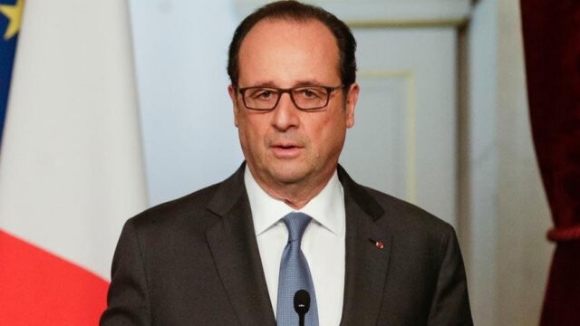 Fransa Cumhurbaşkanı Hollande, Trump&#039;ı tebrik etti