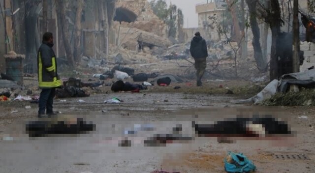 Halep&#039;te insanlık dışı saldırılar