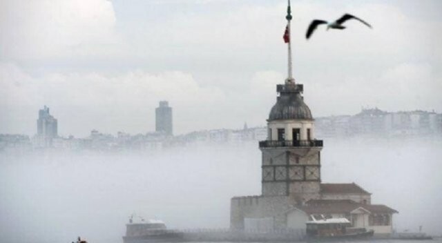 İstanbul&#039;da gece saatlerinde sis etkili oldu