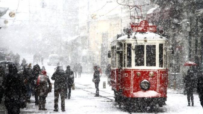 İstanbul&#039;da kar alarmı