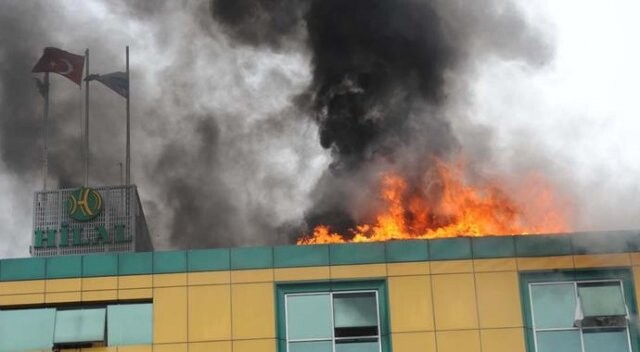 İstanbul Kağıthane yangın paniği