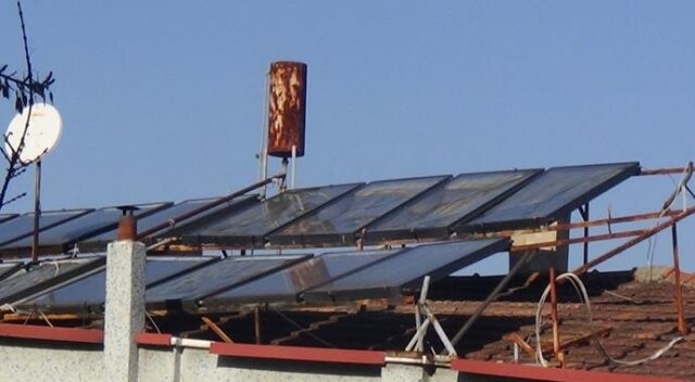 Kırılan güneş enerjisi panelleri tehlike saçıyor
