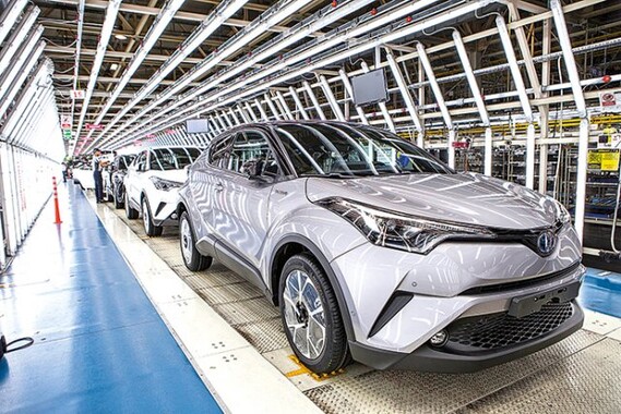 Sakaryalı Toyota C-HR 45 ülkeye ihraç edilecek