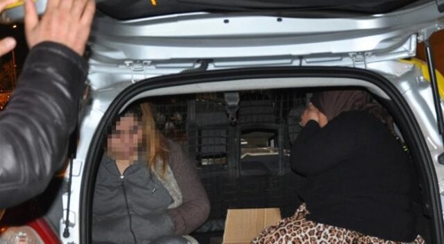 Suç makinesi ile cezaevi firarisi kadınlar tutuklandı