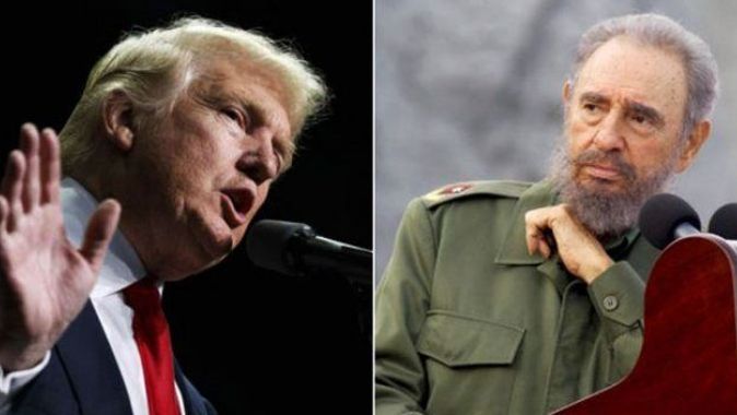Trump: Castro zalim bir diktatördü