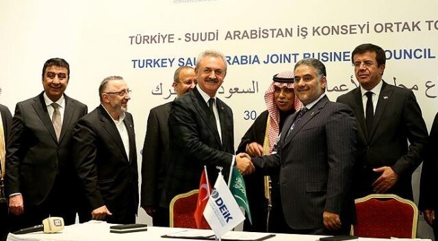 Türk ve Suudi firmalar arasında 8 mutabakat zaptı imzalandı