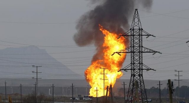 Azerbaycan&#039;da doğalgaz hattında patlama