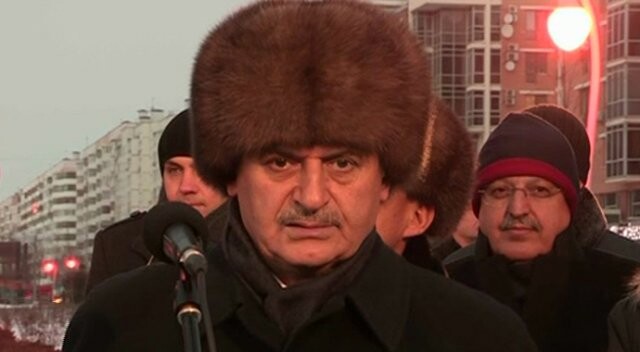 Başbakan Yıldırım Kazan’da anıt açılışına katıldı