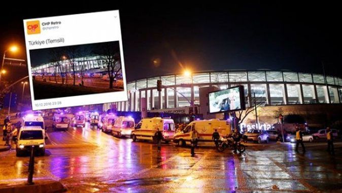 Bombalı saldırısı sonrası CHP&#039;den skandal paylaşım