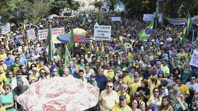 Brezilya&#039;da kitlesel protestolar