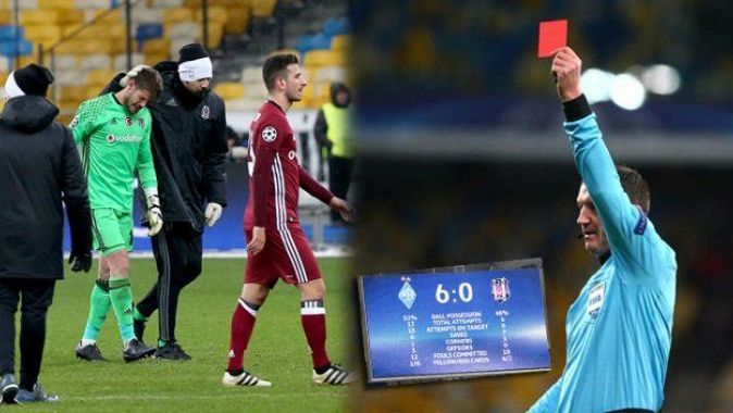 Dinamo Kiev-Beşiktaş maçının hakemine ülkesinde tepki var