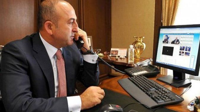 Dışişleri Bakanı Çavuşoğlu’nun telefon trafiği