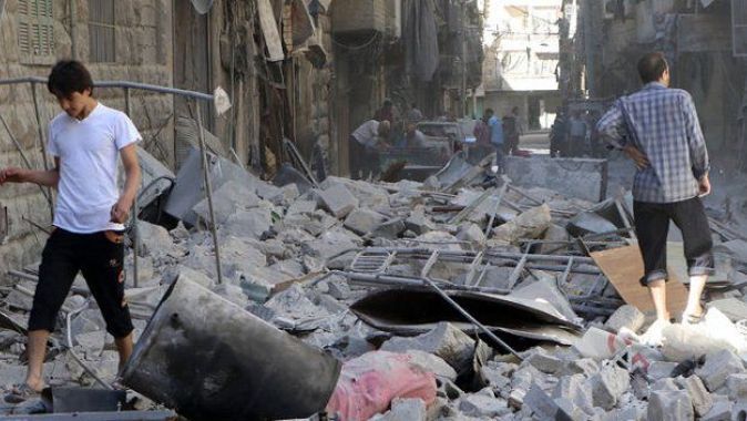Esad rejiminden Halep’te sivil katliamı