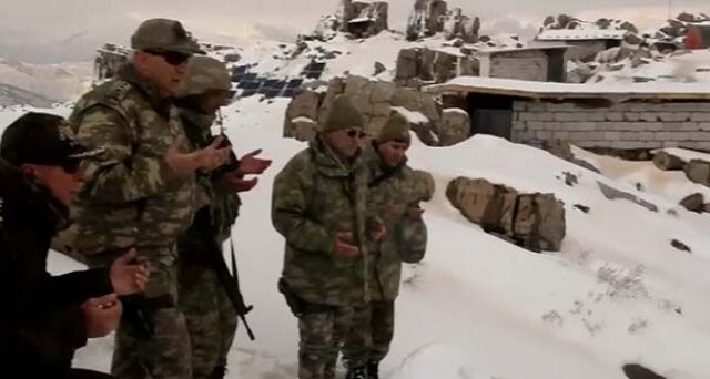 Güven Dağı&#039;nda teröristlerle çatışmaya giren Mehmetçiklere ilk ziyaret