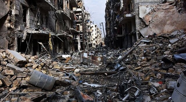 Halep&#039;te bombalama durmadı