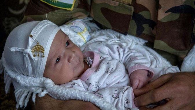 Iraklı bebeğe &#039;Trump&#039; adı verildi