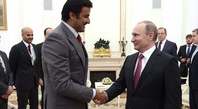 Putin ve Katar Emiri telefonda görüştü