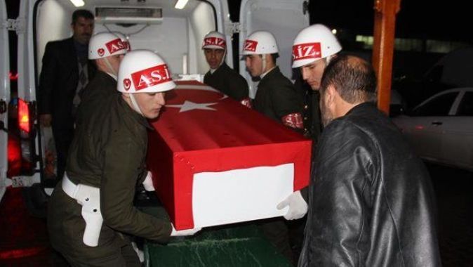 Şehidin cenazesi, Bursa&#039;dan Gaziantep’e getirildi