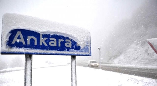 Ankara&#039;da Okullar Tatil Edildi (Ankara&#039;da kar ne kadar sürecek)