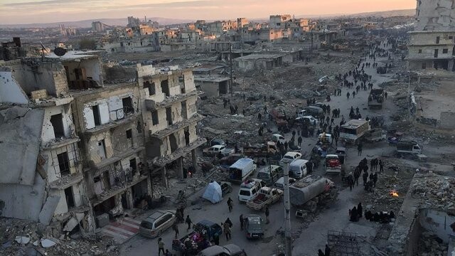 &#039;Suriyeli aileler Halep&#039;e dönmeye başladı&#039;