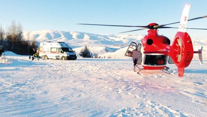 Ambulans helikopter 2 bin hastayı kurtardı