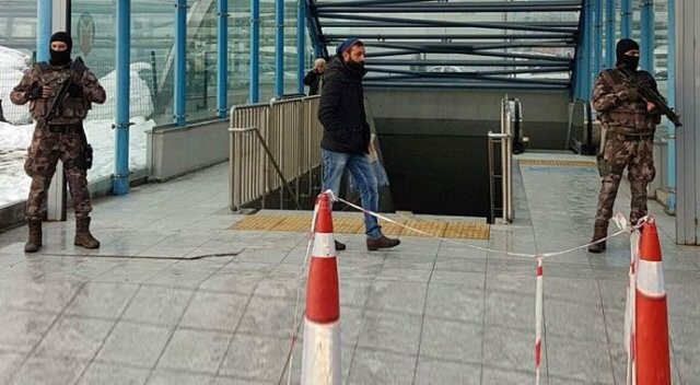 Bağcılar-Kirazlı metro hattında Ortaköy saldırganı alarmı