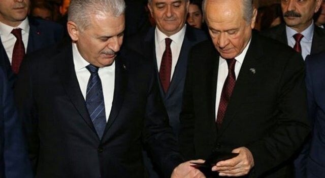 Başbakan Yıldırım&#039;dan Bahçeli&#039;ye &#039;kimlik&#039; jesti