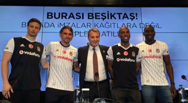 Beşiktaş’ta yeni transferler imzayı attı
