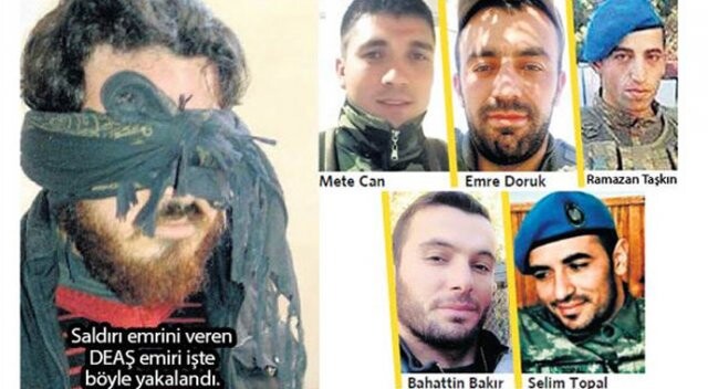 Bordo bereliler o teröristi yakalayıp Türkiye&#039;ye getirdi
