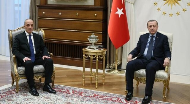 Erdoğan, Türk-İş Genel Başkanı&#039;nı kabul etti