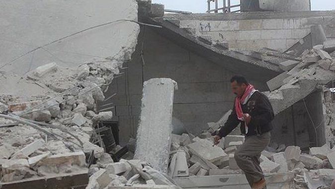 Esad rejimi ateşkesi ihlal etti, Halep&#039;i vurdu