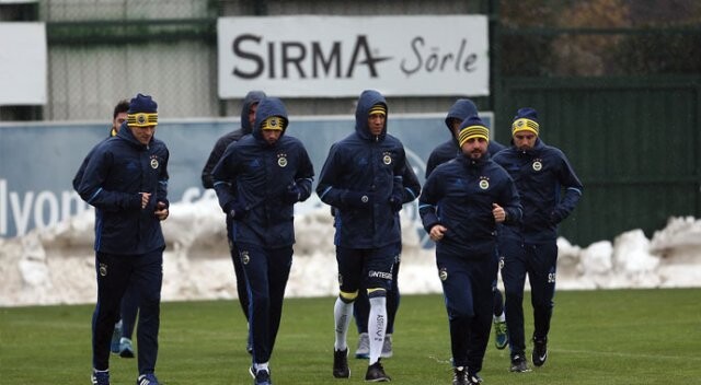 Fenerbahçe&#039;de kupa maçı hazırlıkları başladı